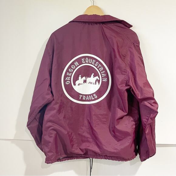 Dunbrooke Oregon Equestrian Trails Women Vintage Button Down Jacket Medium - Picture 6 of 6